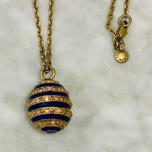J.Crew Crystal Egg Pendant Necklace